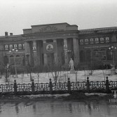 Март 1959 года. Панорама площади Московского вокзала