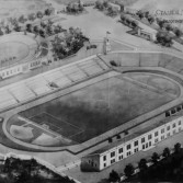 Стадион в 1950-е годы