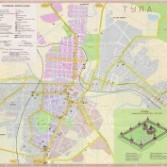 План города Тула 1990 года