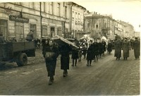 1940-е. Похороны на ул. Советской.