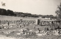 Лето 1980 года. Пляж на прудах в парке