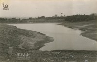Июль 1966 года. Вид с плотины 2-го пруда на 3-й пруд и Серебровскую плотину. Фото Владимира Полюбина.
