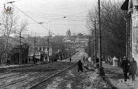 1971 год. Улица Епифанская к Демидовскому путепроводу. Фото Николая Мельникова