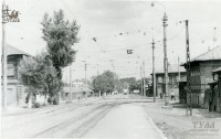 1969 год. Вид улицы Марата от Плеханова к Мичурина (ныне Ложевая). Фото Ивана Минаева