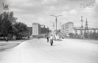 Конец 1970-х. Вид на улицу Мичурина (с 1993 года - улица Мичурина). Фото В.В. Куликова.