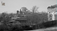1980-е. Церковь Рождества Христова от Чулковского моста. Фото Вячеслава Малахова.