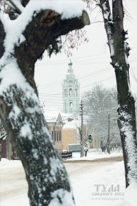 Зима. Улица Демидовская