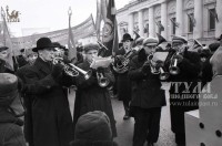 7 ноября 1959 года. Ул. Менделеевская. Фото В. Троицкого