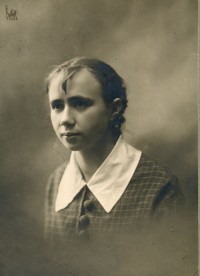 1927 год. Милица Филипповна Щербакова - дочь Евдокии и Филиппа