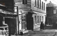 Начало 1960-х. Двор дома №10 по ул. Вересаева.
