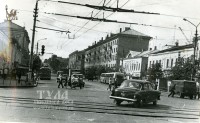 1971 год. Перекресток ул. Советской и пр. Ленина