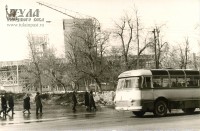 Март 1967 года. Вид на строящийся драмтеатр