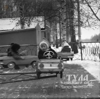 1971 год. Аттракцион Встреча в ЦПКиО. Фото Николая Мельникова