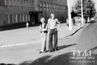 1970-е. Джинсы-клеш. Перекресток ул. Косомольская и Луначарского