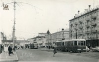 1967 год. Улица Советская в районе пересечения с Красноармейской