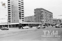 Апрель 1978 года. Вид на 16-этажку (Красноармейский, 2)