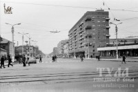 Апрель 1978 года. Красноармейский пр. от ул. Советской