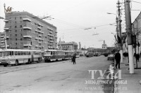 Апрель 1978 года. Ул. Советская в сторону Заречья