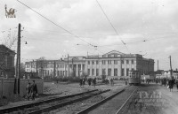 Около 1956 года. Вид на Московский вокзал.