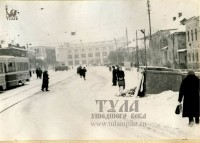 Ноябрь 1960 года. Улица Советская к универмагу