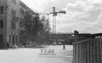 Июнь 1960. Строительство современного дома 1 по ул. Жаворонкова