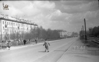 Май 1962 года Улица Коммунаров от ул. Мира вниз