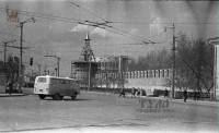1967 год Перекресток пр. Ленина и ул. Менделеевской