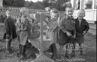 Около 1958 года Детский лагерь на Подгородних дачах около р. Воронки