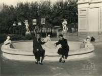 1960-е годы. Фонтан в Пионерском сквере