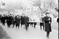 7 ноября 1965. Колонна Косогорской ТЭЦ. Фото Виктора Захарова