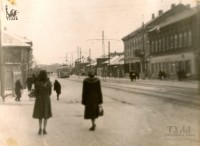 1958 год. Улица Красноармейская от Фрунзе в сторону вокзала. Фото Владимира Полюбина