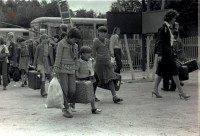 Август 1982. Заезд 3-й смены. Фото Владимира Белтова.