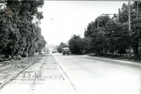 Лето 1963 года. Улица Коммунаров в районе ликеро-водочного завода.