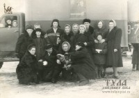 1961 год Группа туляков отмечает день выборов