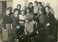 1939 год. Тула. Подготовка к лыжному кроссу