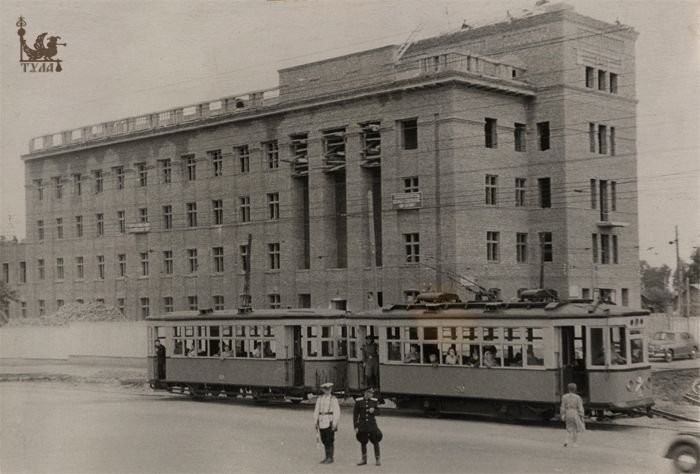 Строительство здания УВД 1949-51 гг