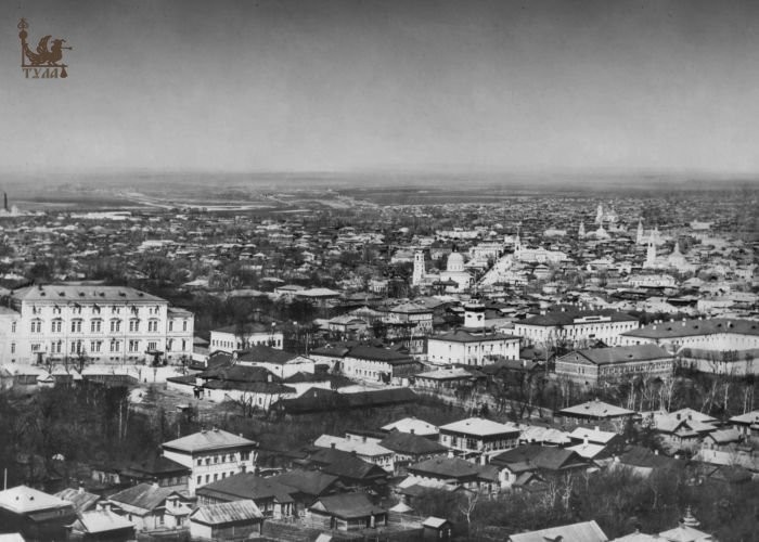 Панорама со всехсвятской колокольни. Ок. 1900г