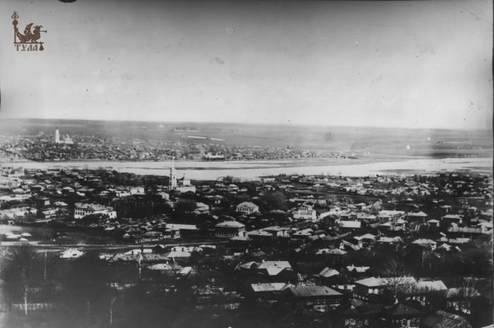 Панорама со всехсвятской колокольни. Ок. 1900г