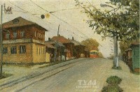 Станислав Ошевский «Улица Епифанская». 1970-е годы