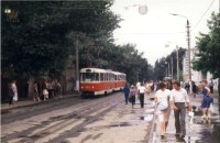 1983 год. Ул. Коминтерна в районе ТЮЗа. Из коллекции Дениса Денисова.