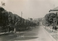 1958 год. Улица Ф. Энгельса до прокладки трамвайных путей