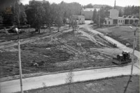 Ок. 1980 г. Вид с Южной трибуны в сторону ул. Агеева. Фото Михаила Трускова.