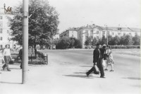 1979. Перекресток пр. Ленина и ул. Станиславского. Фото Владимира Щербакова.