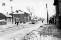 1960-е годы. Улица Оборонная в районе пересечения с ул. Войкова