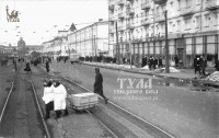 Улица Советская и магазин 