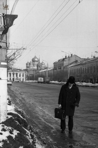 1975 год. пр. Ленина от ул. Советской к кремлю