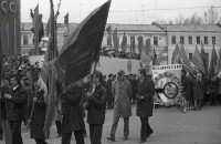 7 Ноября 1976 года. Демонстрация на пл. Восстания