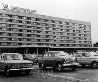 Август 1972 года Здание гостиницы 