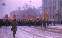 Шествие 5 декабря 1981 года, посвященное 40-летию обороны Тулы