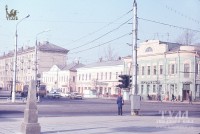 Осень 1988 года. Перекресток Советской и пр. Ленина